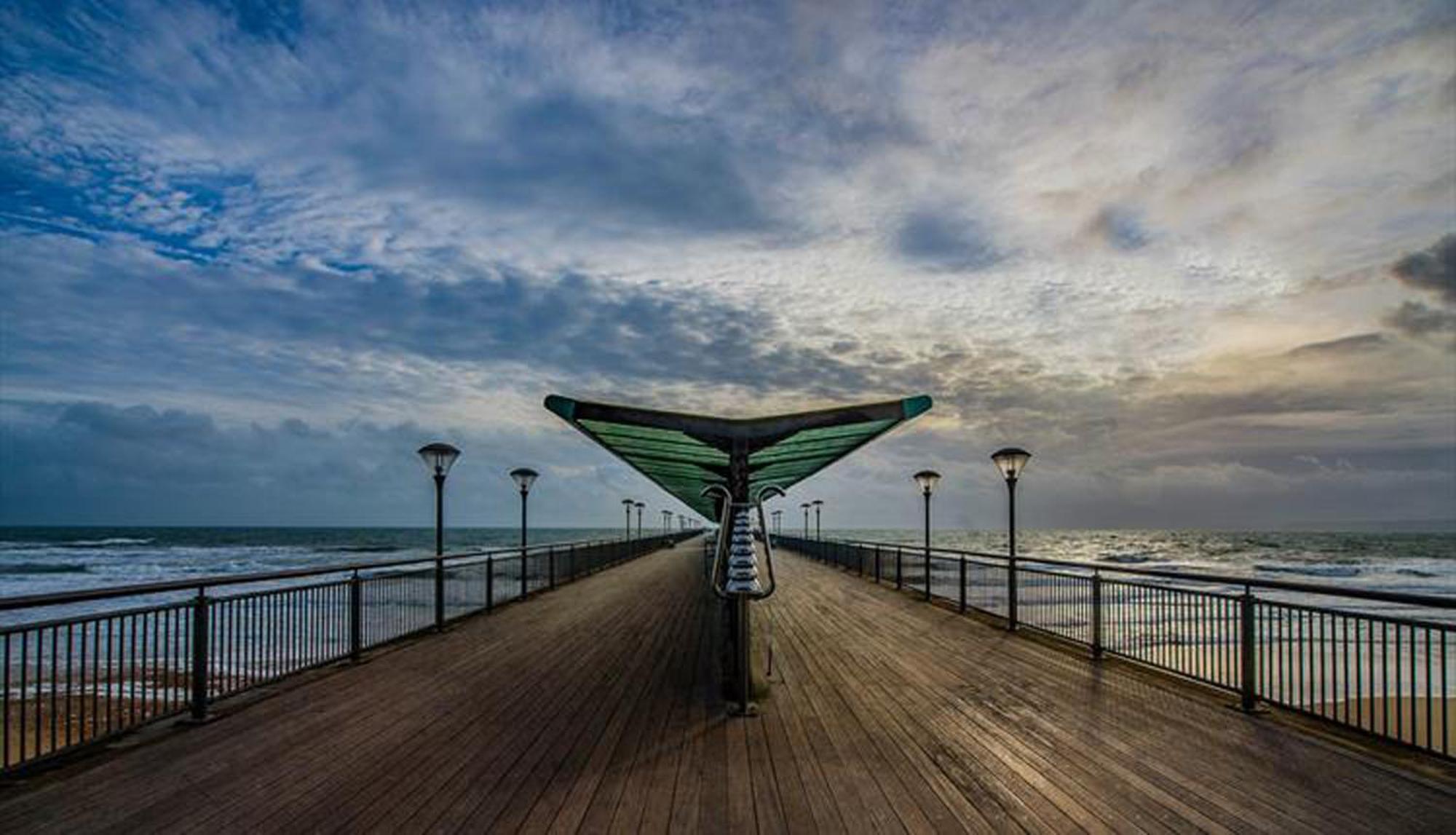 A Beautiful Apartment With Stunning Sea Views & Private Balcony Bournemouth Kültér fotó